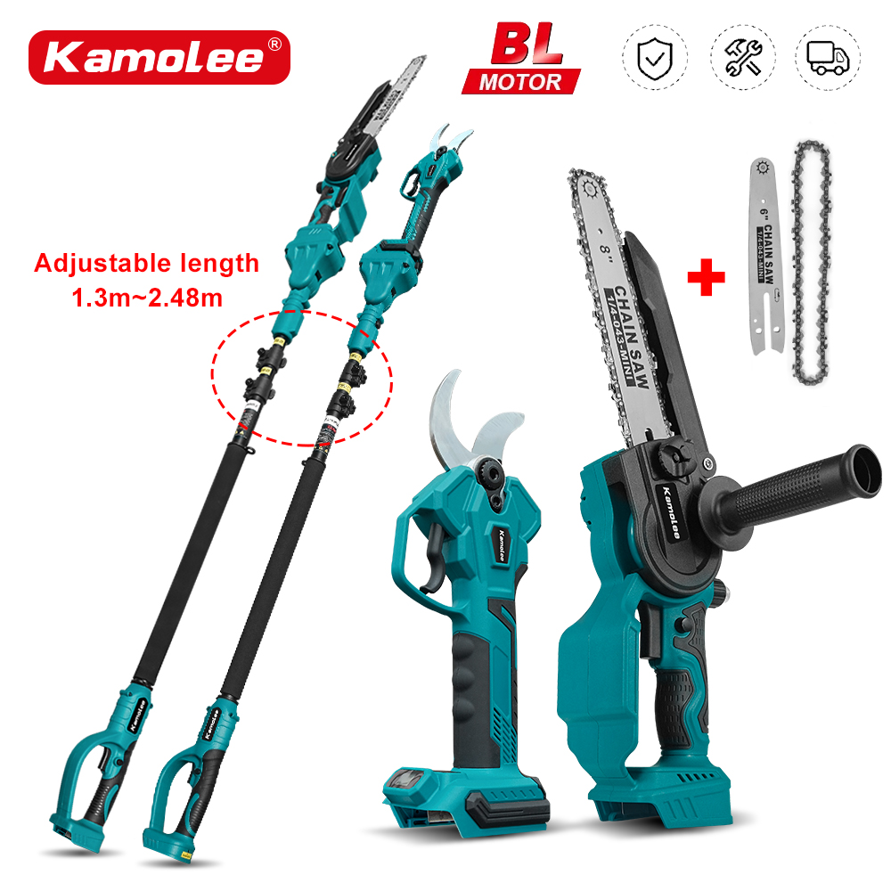 Bonsai Garden Tools - Kamolee 50mm bezszczotkowe akumulatorowe nożyce elektryczne