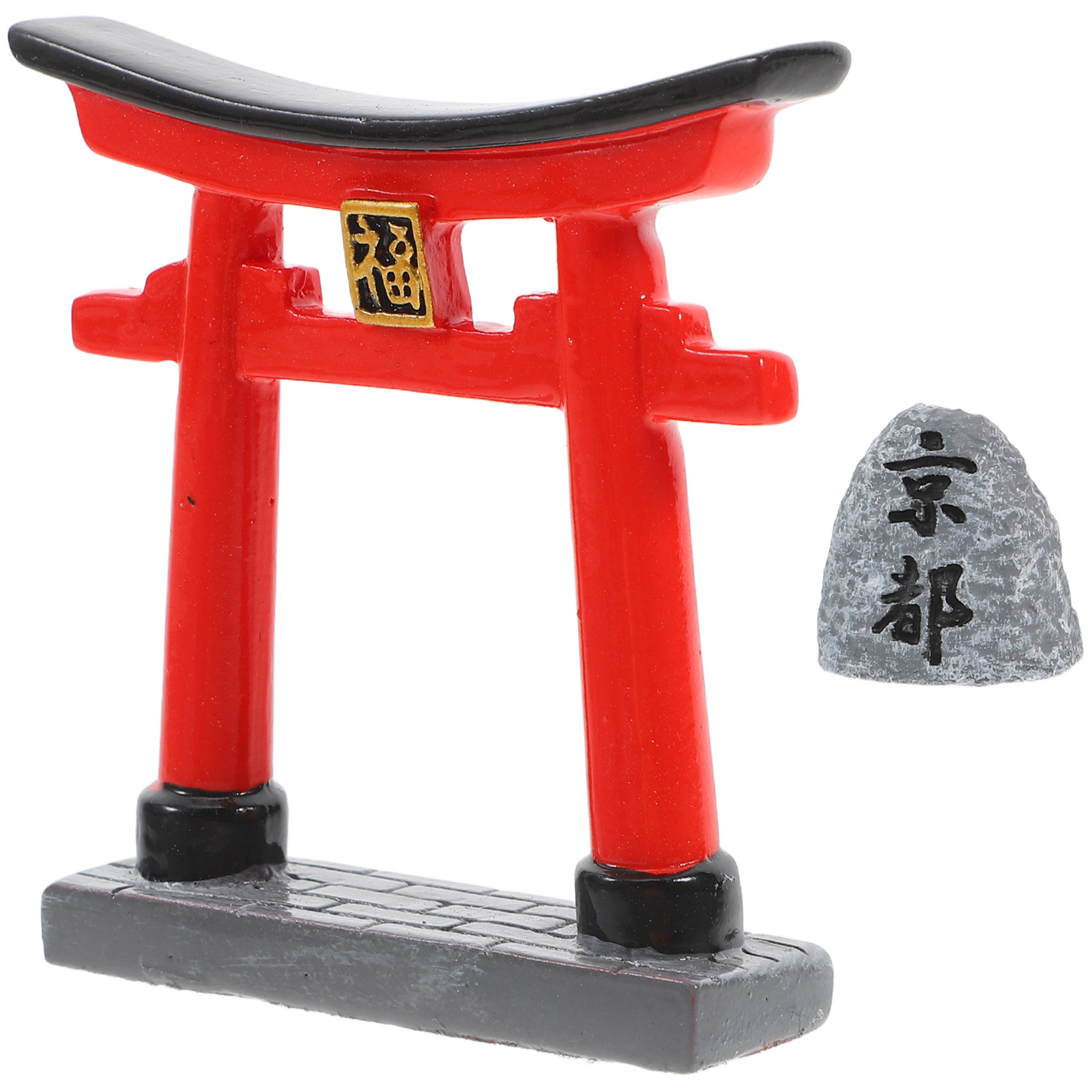 Japanese Garden Bonsai - Mała ozdoba bramki Torii z Kioto