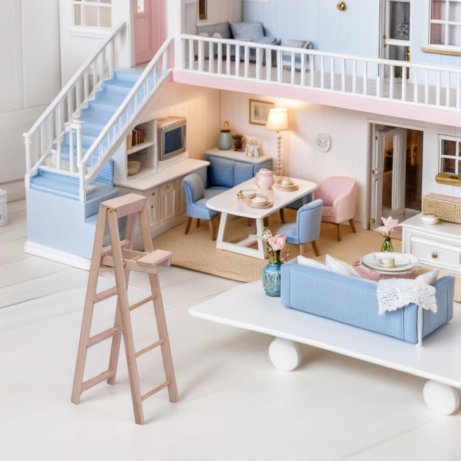 Miniaturowa drewniana drabinka – Bonsai Garden House recenzja i cena