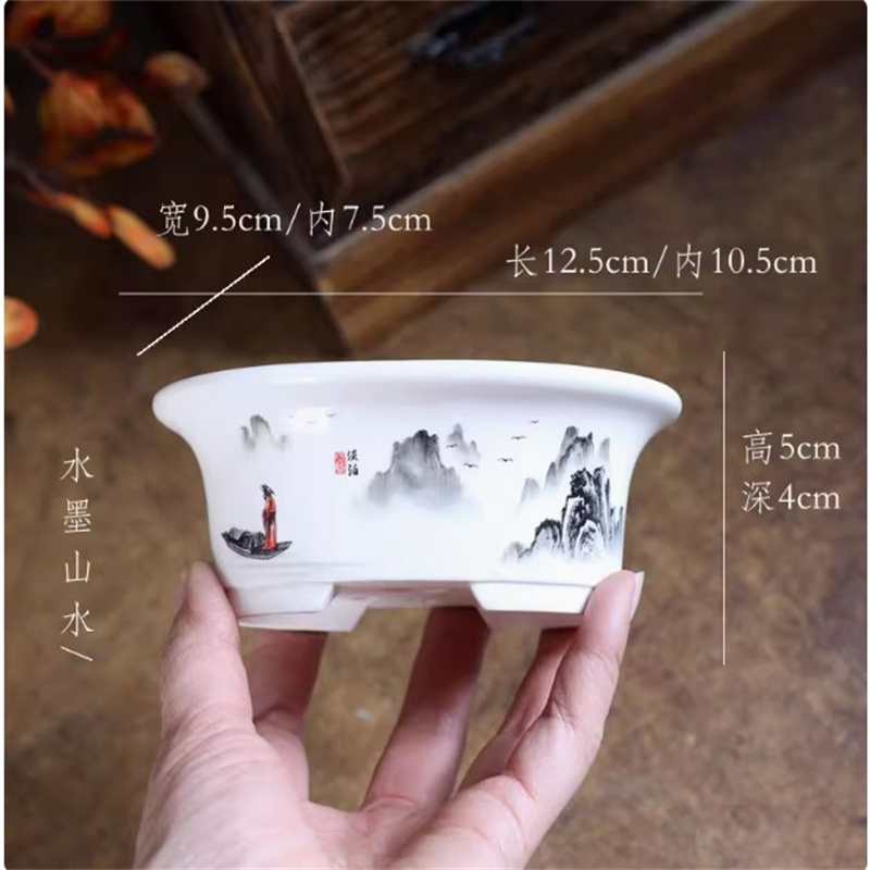 Porcelanowa biała owalna donic – Bonsai Repotting Mat recenzja i cena
