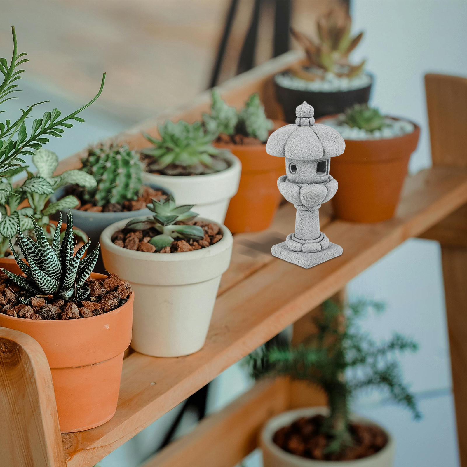 Miniaturowa kamienna latarnia- – Japanese Garden Bonsai recenzja i cena